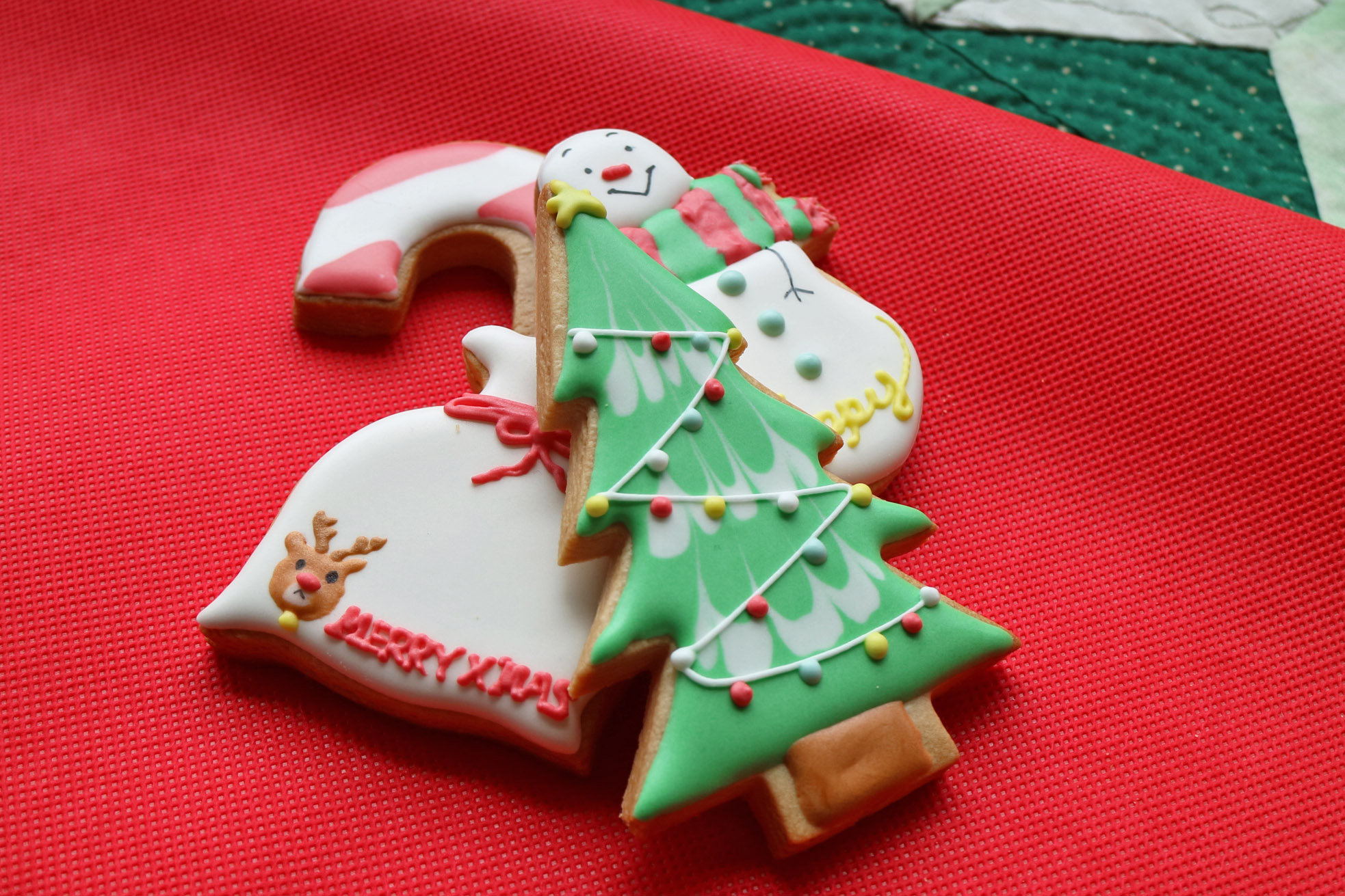 飾れて　食べられる　クリスマスのアイシングクッキー作り